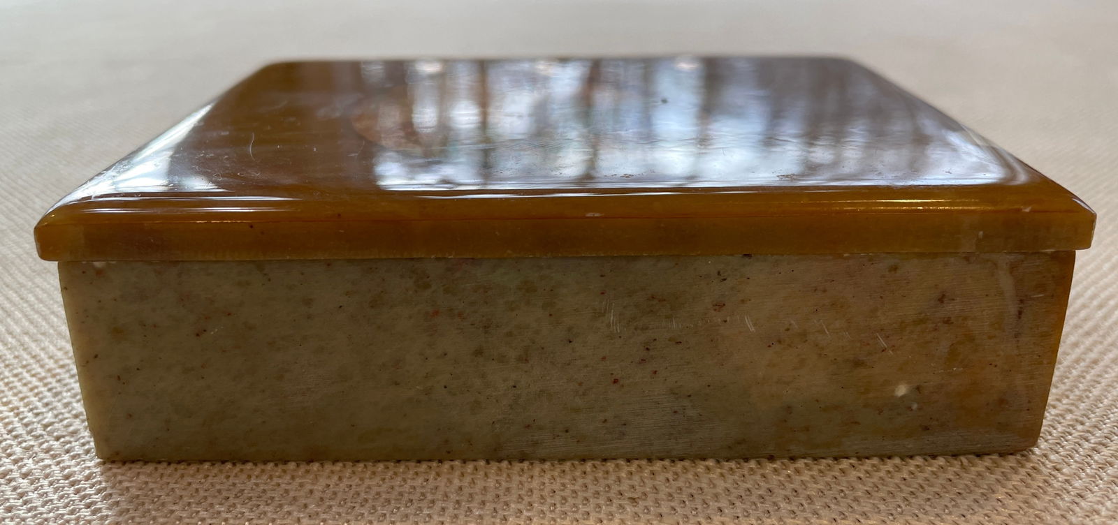 Edna Hibel Marble Trinket Box - 5