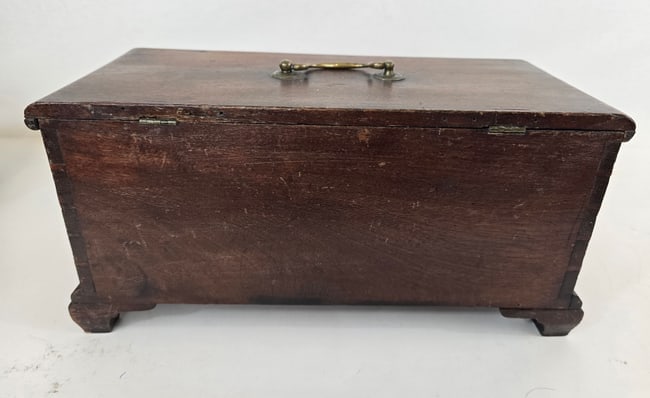 Eighteenth century table top chest (1 of 8)