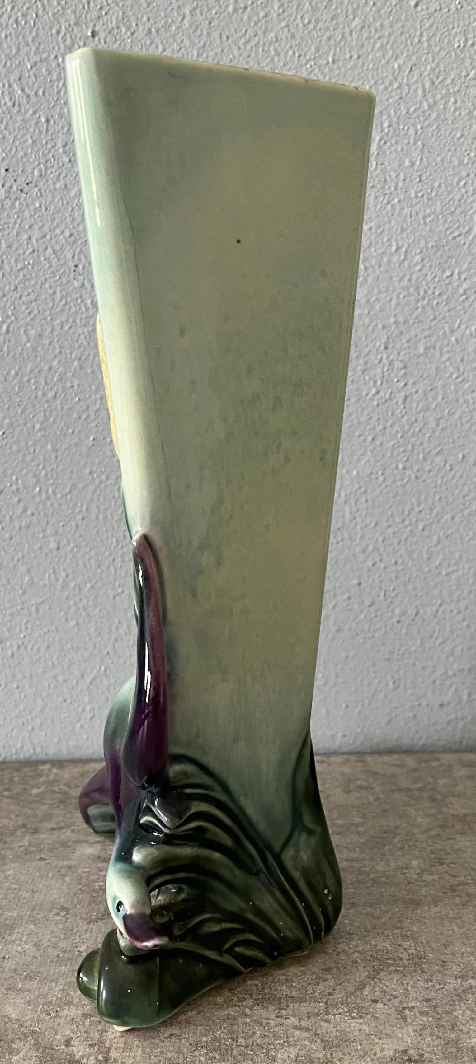 1990s Hull Pottery Swan Vase - 3
