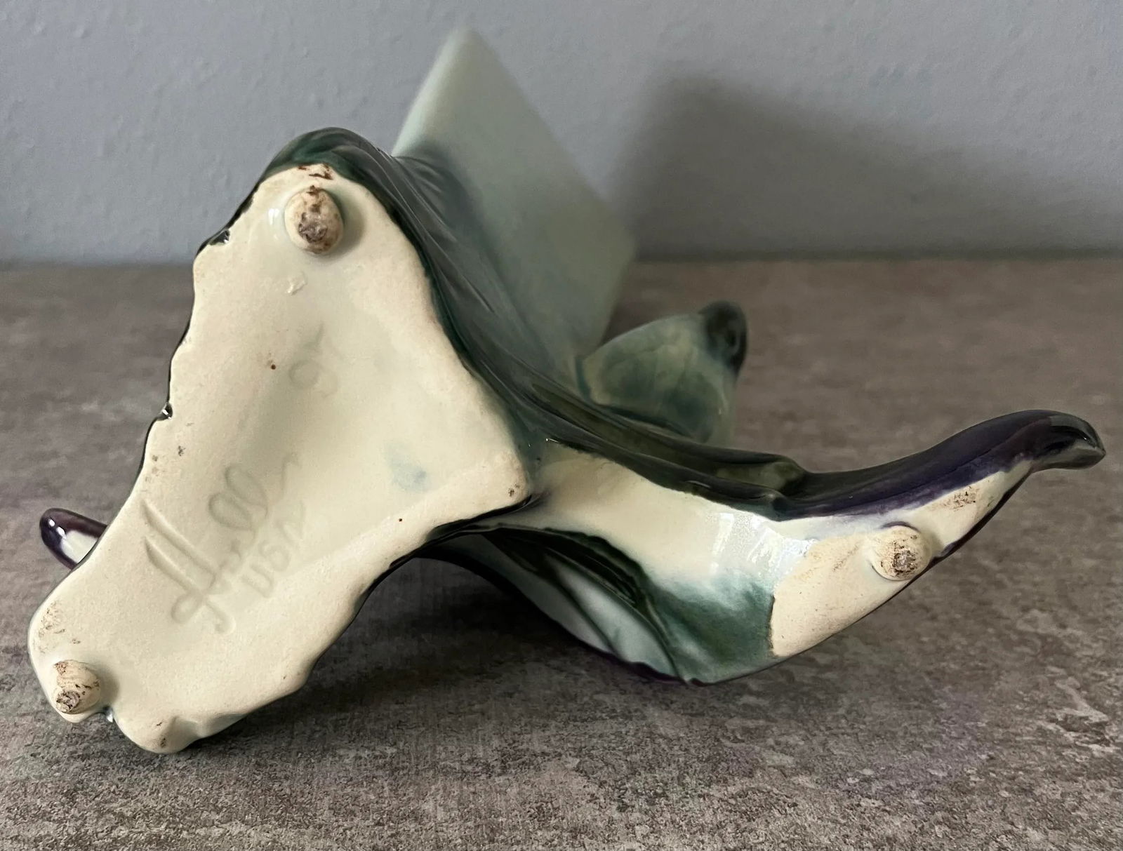 1990s Hull Pottery Swan Vase - 5