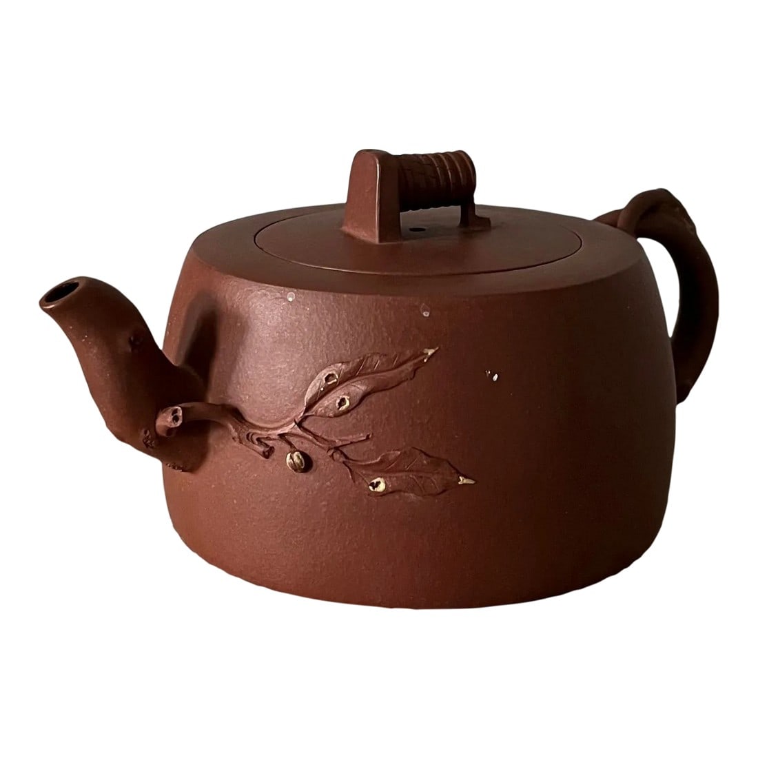 19th Century Traditional Yixing Zisha Clay Teapot- Marked: Traditional 19th century Yixing Zisha clay teapot for your consideration! Handmade from clay only found in a specific region in China is the driving force behind both the rising popularity in these wo