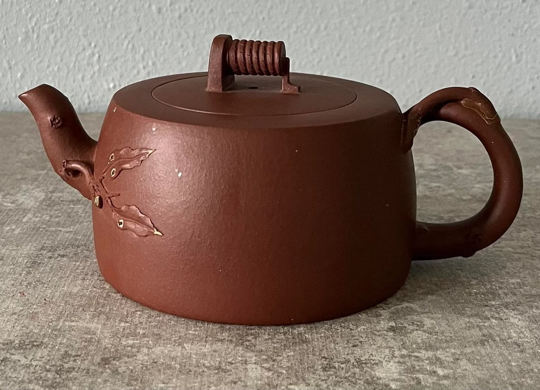 19th Century Traditional Yixing Zisha Clay Teapot- Marked - 2