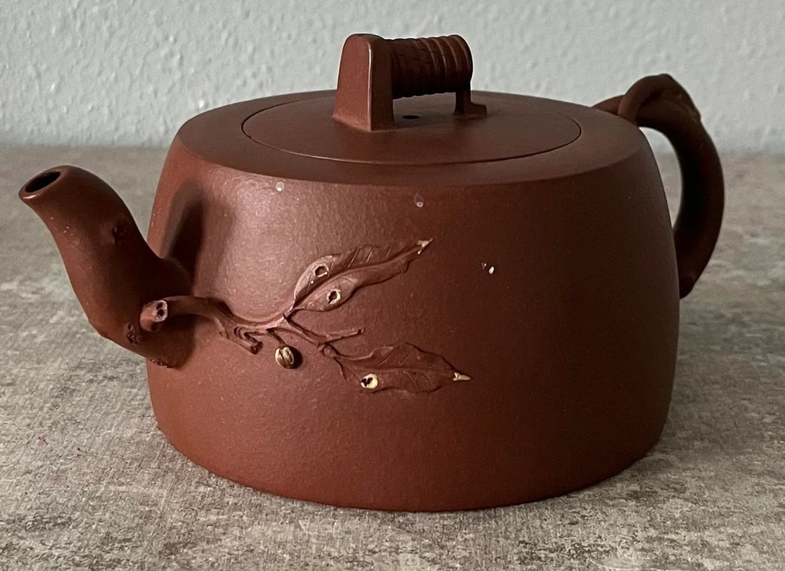 19th Century Traditional Yixing Zisha Clay Teapot- Marked - 9