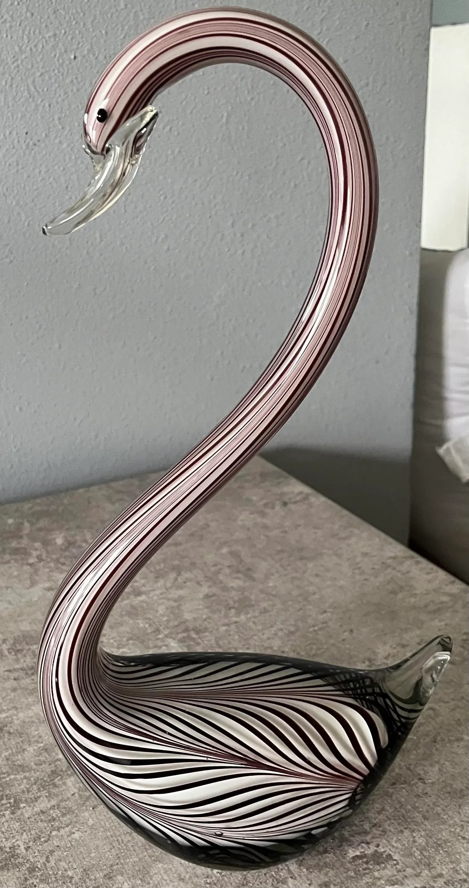 1960s Murano Art Glass Swan- Attributed to Cenedese - 4