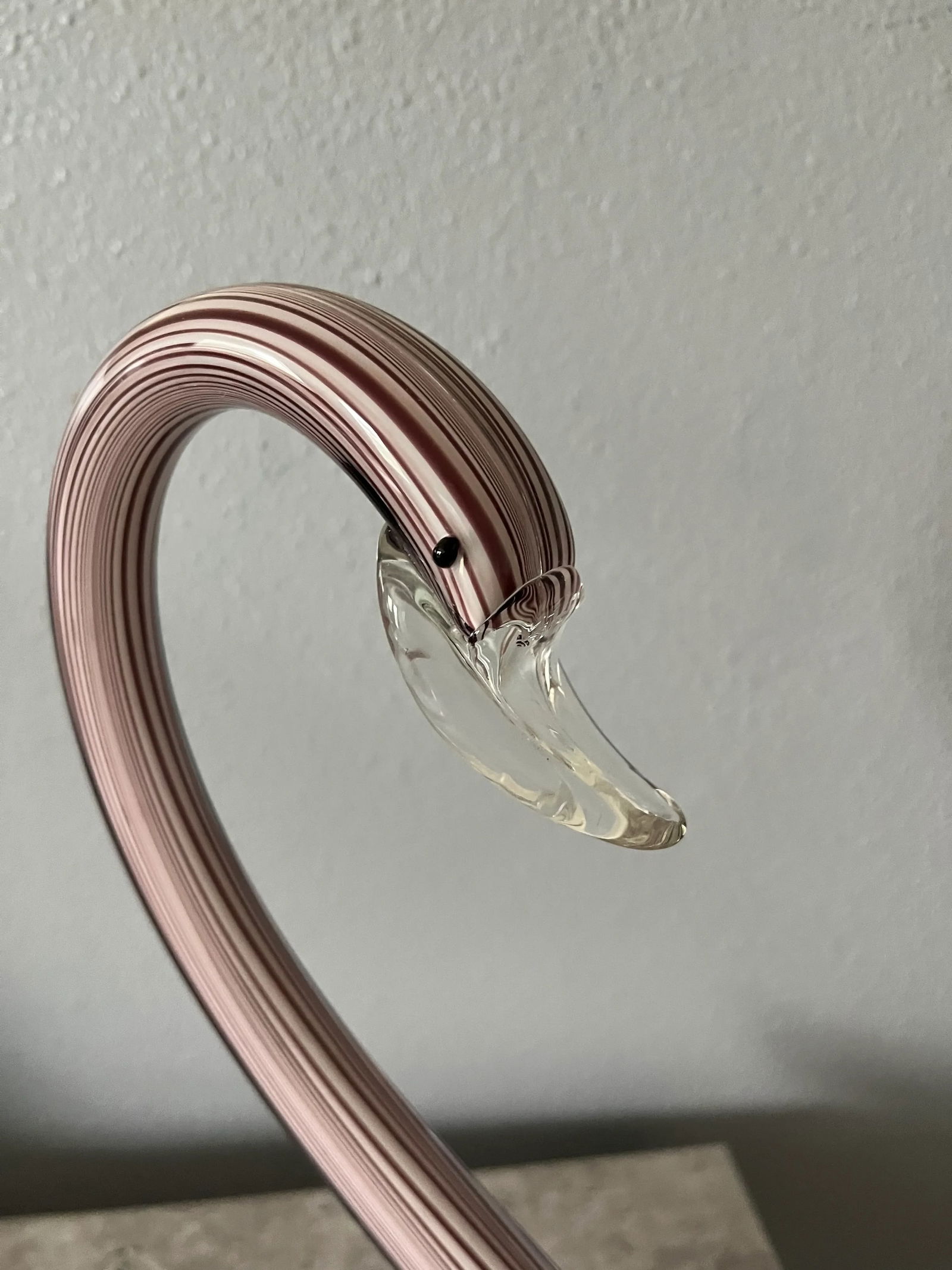 1960s Murano Art Glass Swan- Attributed to Cenedese - 6