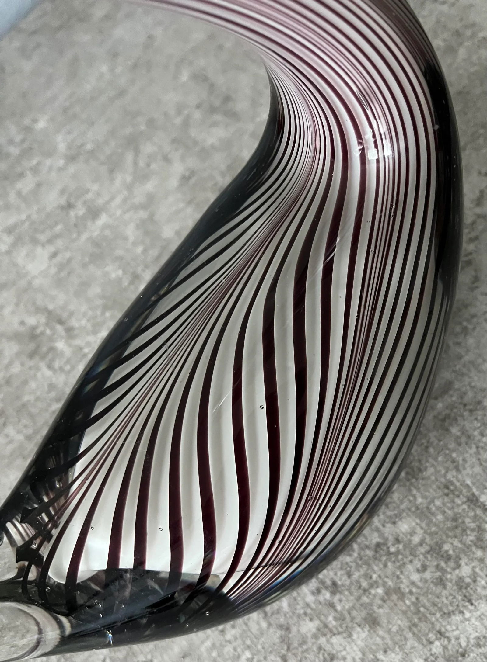 1960s Murano Art Glass Swan- Attributed to Cenedese - 7