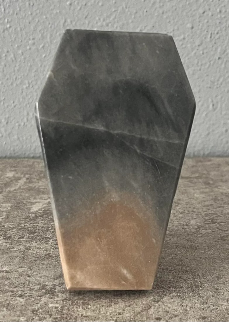 1970s Petite Marble Elephant Ashtray - 7