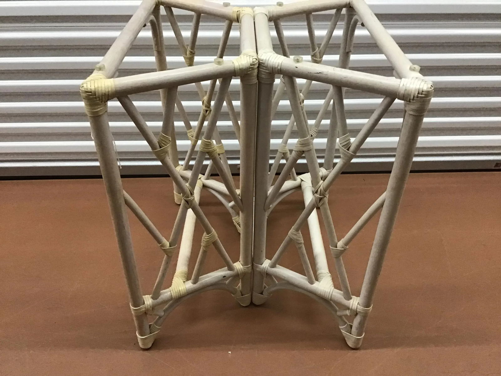 Chinoiserie Bamboo Table Base - 2