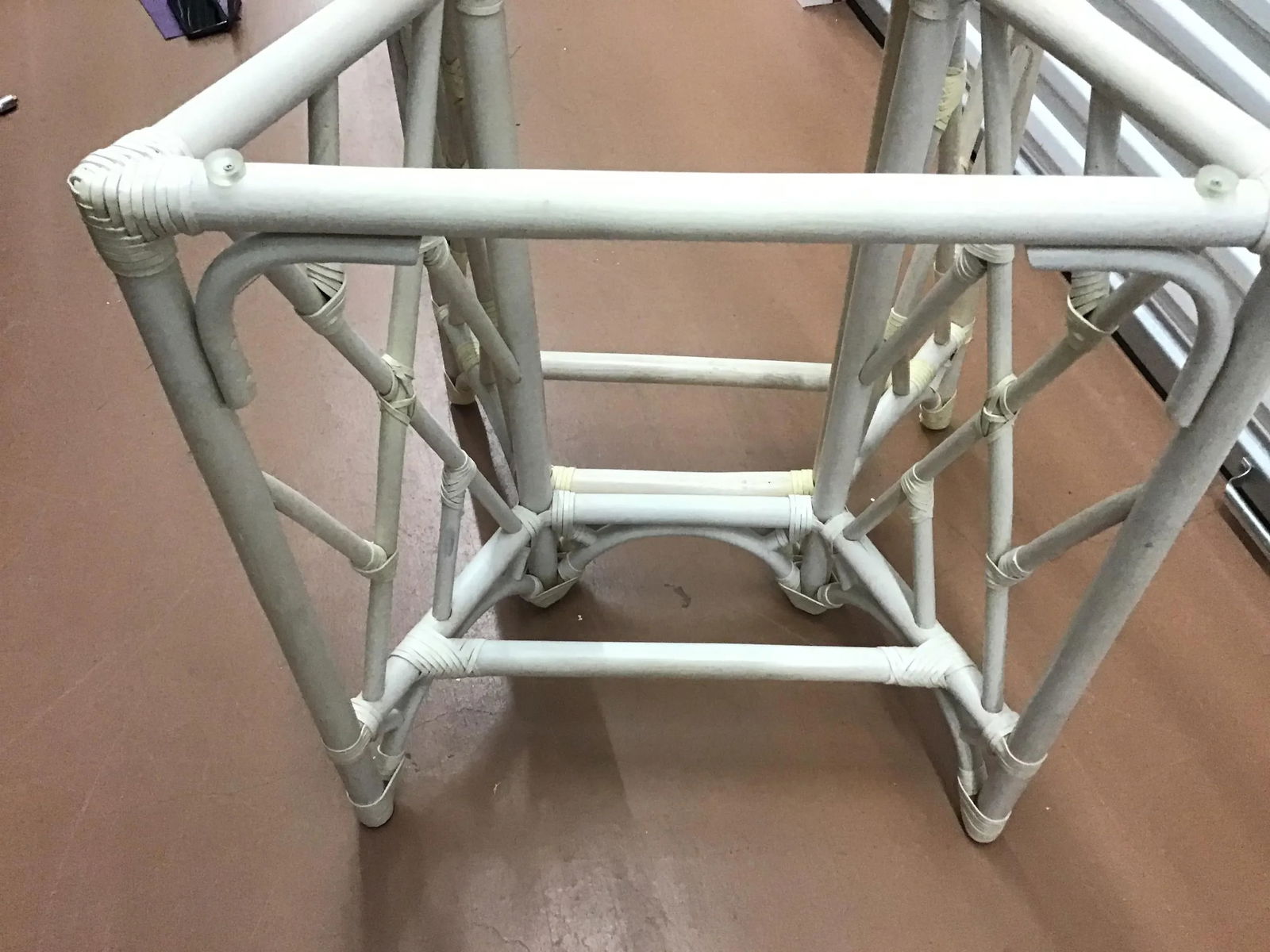 Chinoiserie Bamboo Table Base - 5