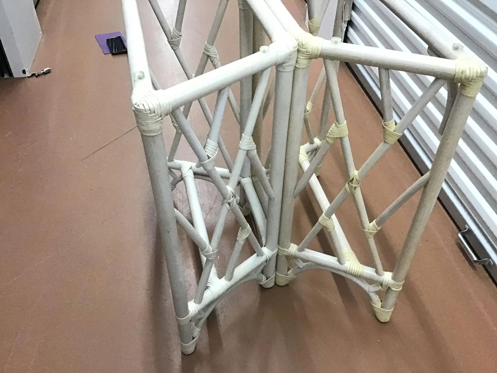 Chinoiserie Bamboo Table Base - 6