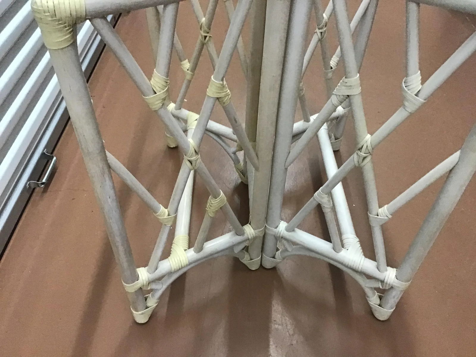 Chinoiserie Bamboo Table Base - 7