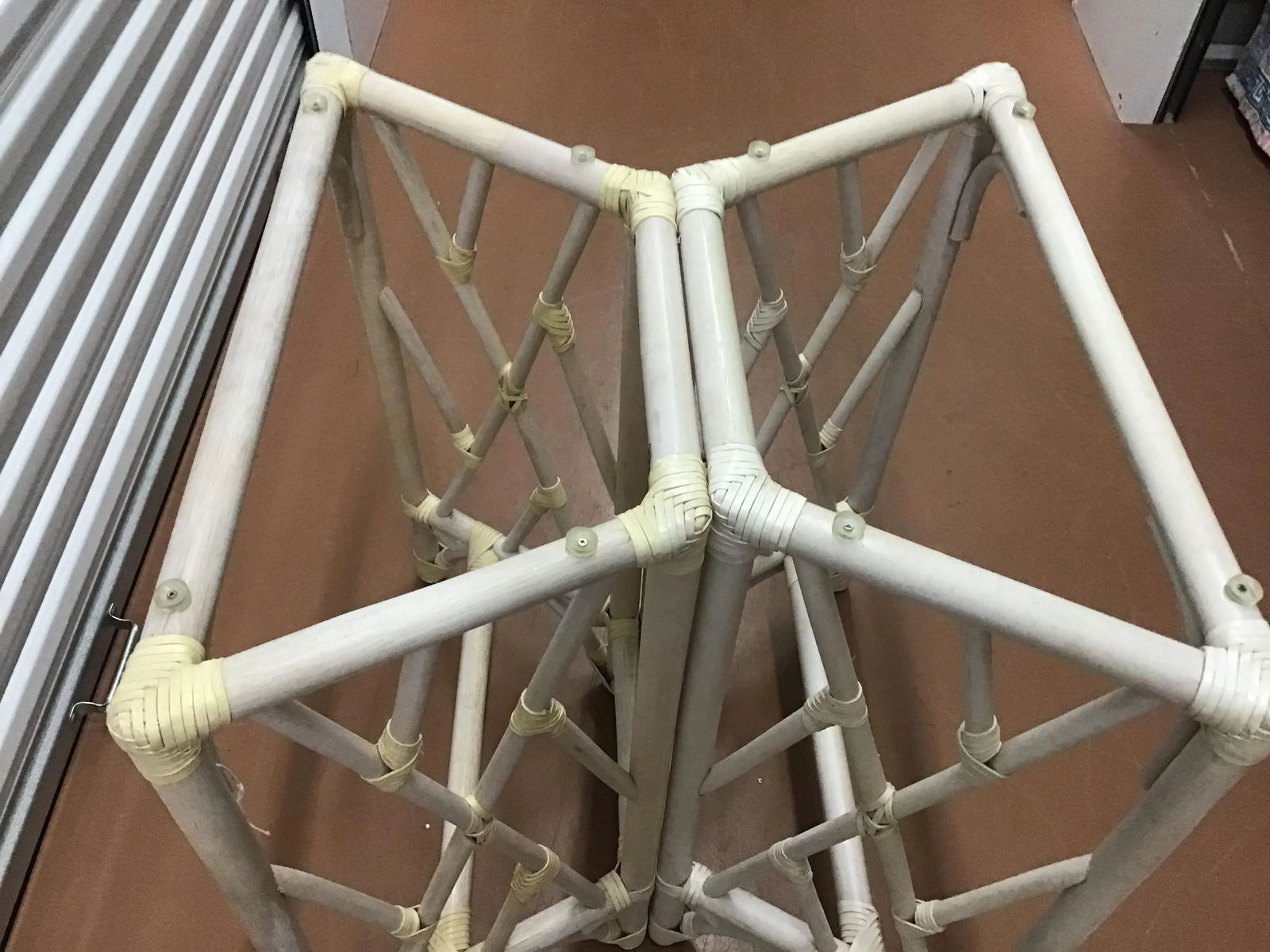 Chinoiserie Bamboo Table Base - 8