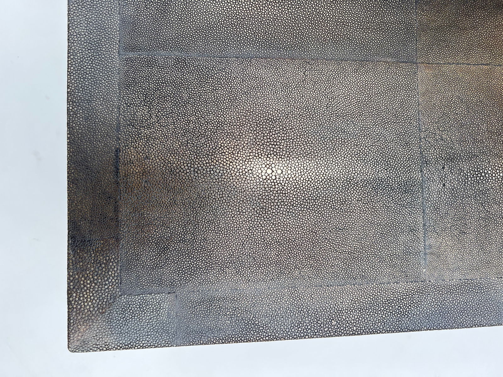 Shagreen Cocktail/Coffee Table After Jean-Michel Frank. - 12