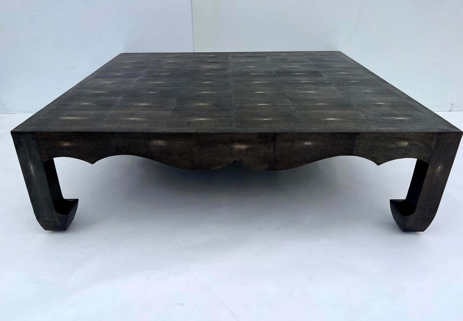 Shagreen Cocktail/Coffee Table After Jean-Michel Frank. - 2