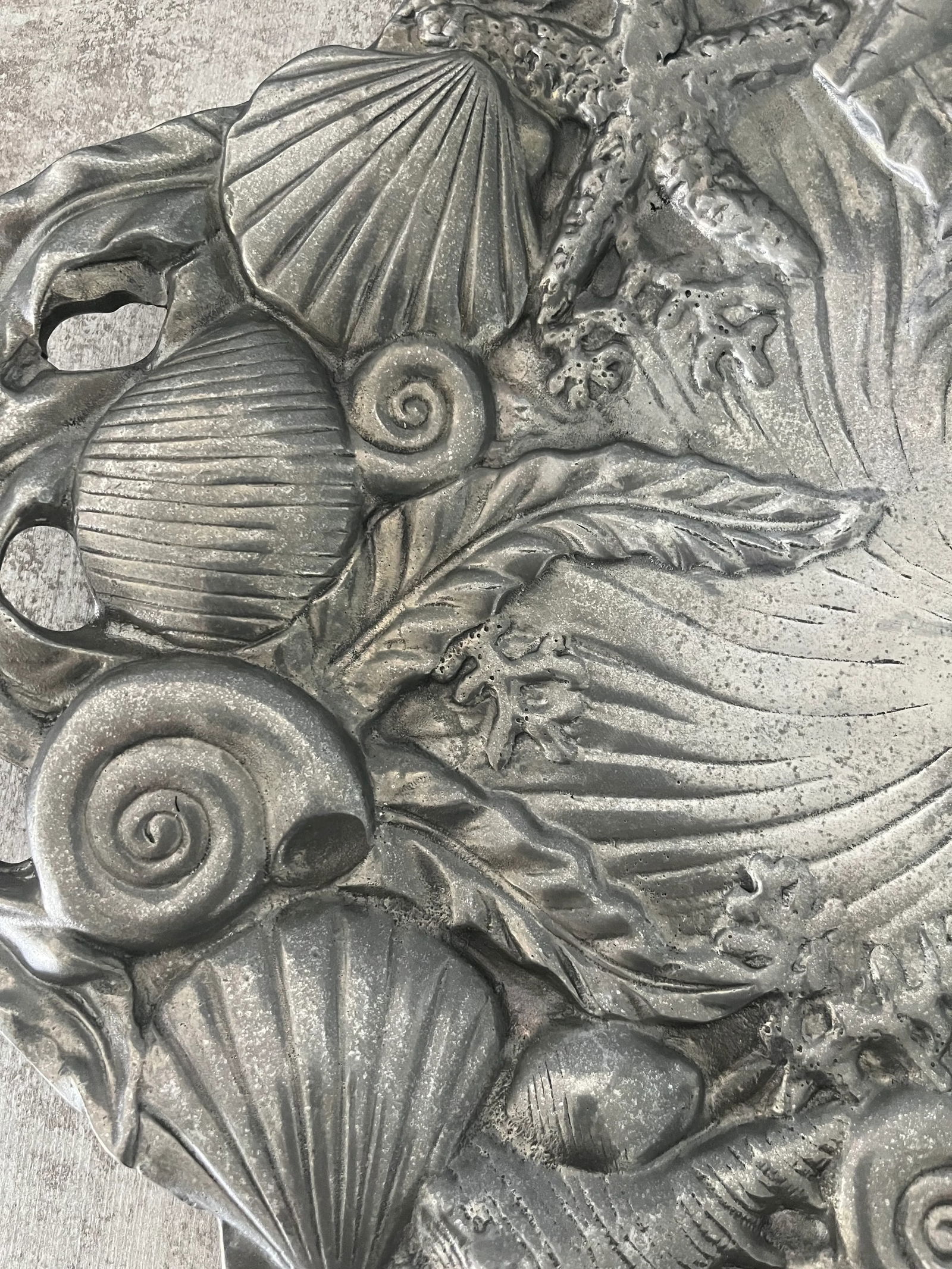 1980s Fitz and Floyd Seaside Serving Platter - 4