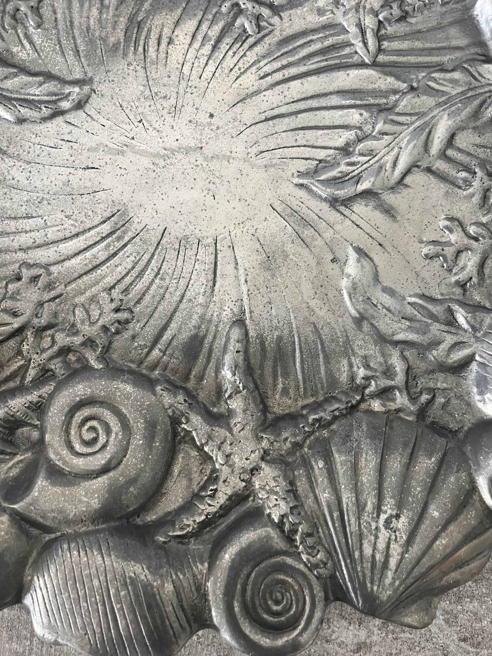 1980s Fitz and Floyd Seaside Serving Platter - 5