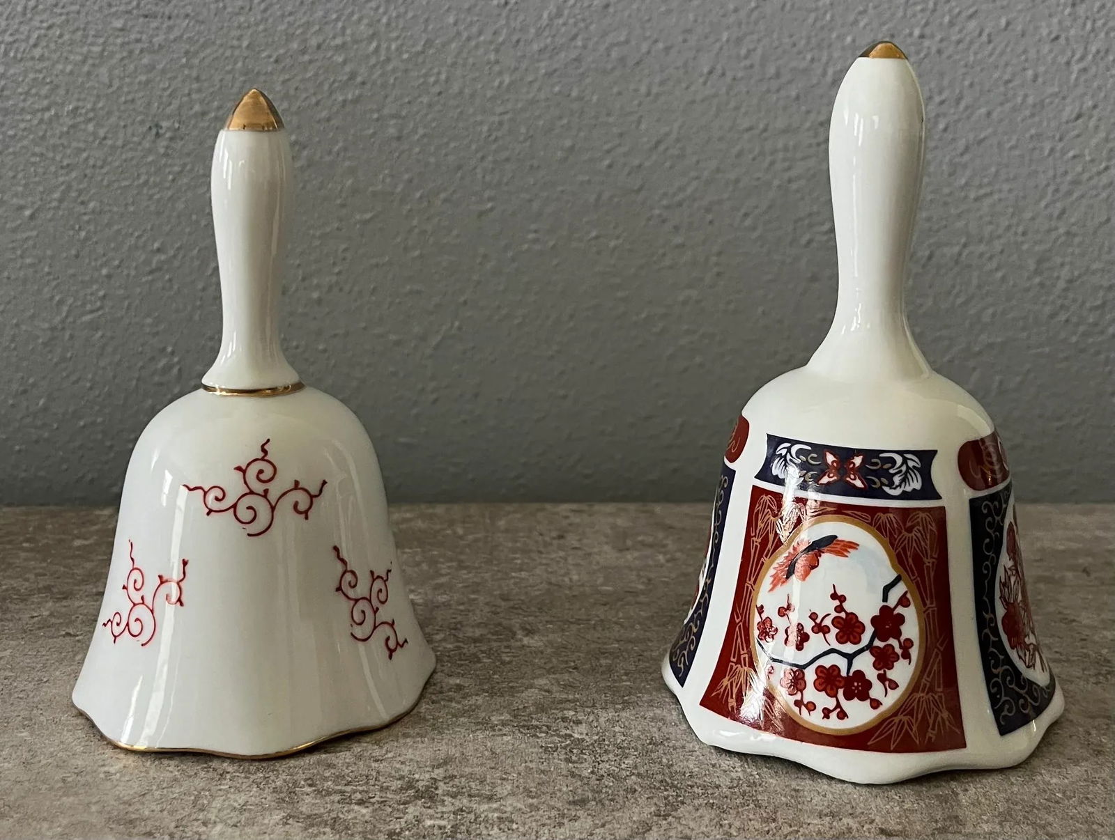 1970s Japanese Imari Style Bells - Set of 2 - 2