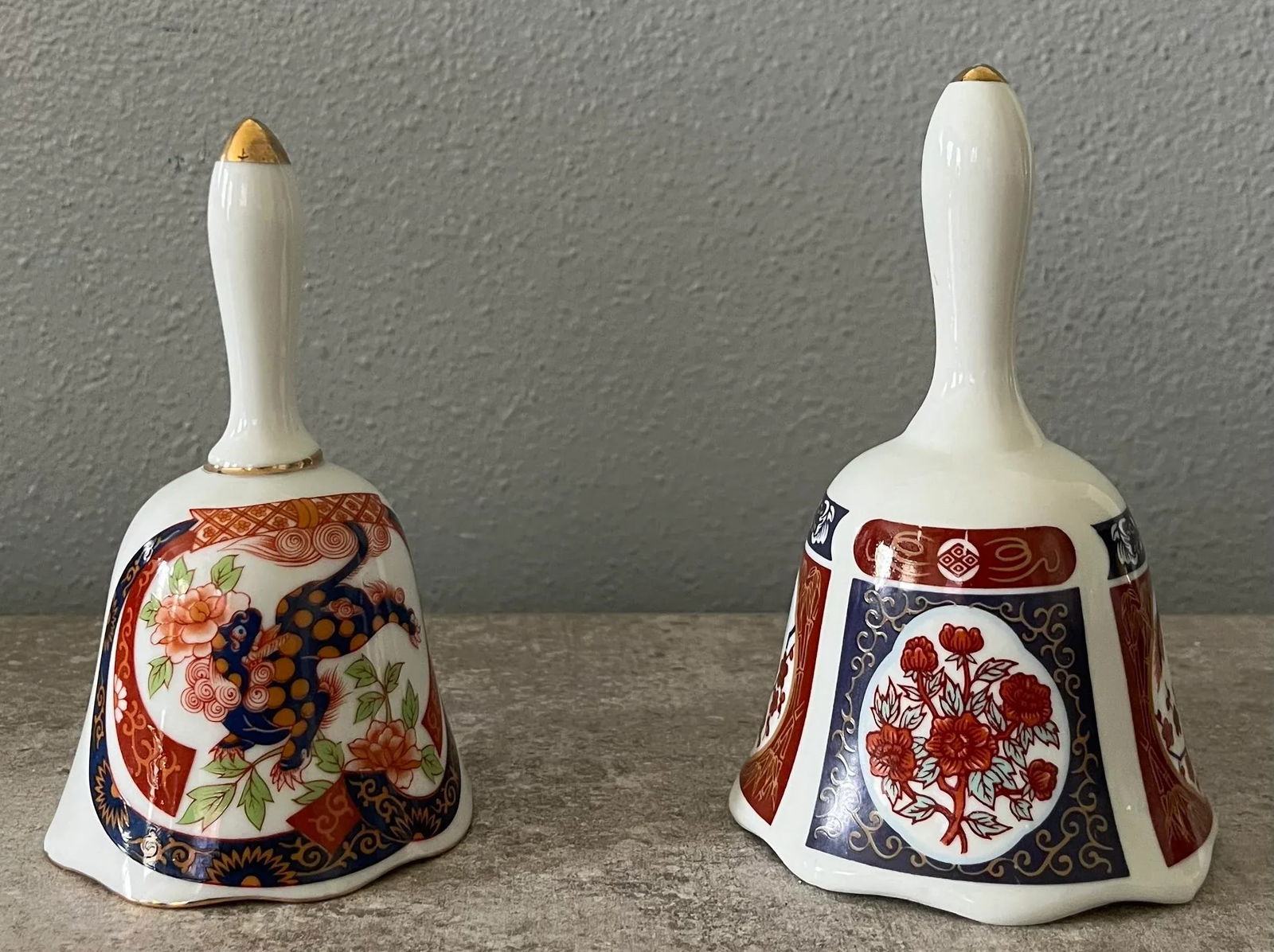 1970s Japanese Imari Style Bells - Set of 2 - 6