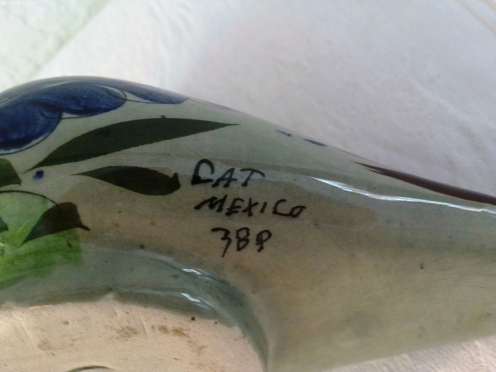 1970s Mexican Talavera Pottery Figural Dove - 7