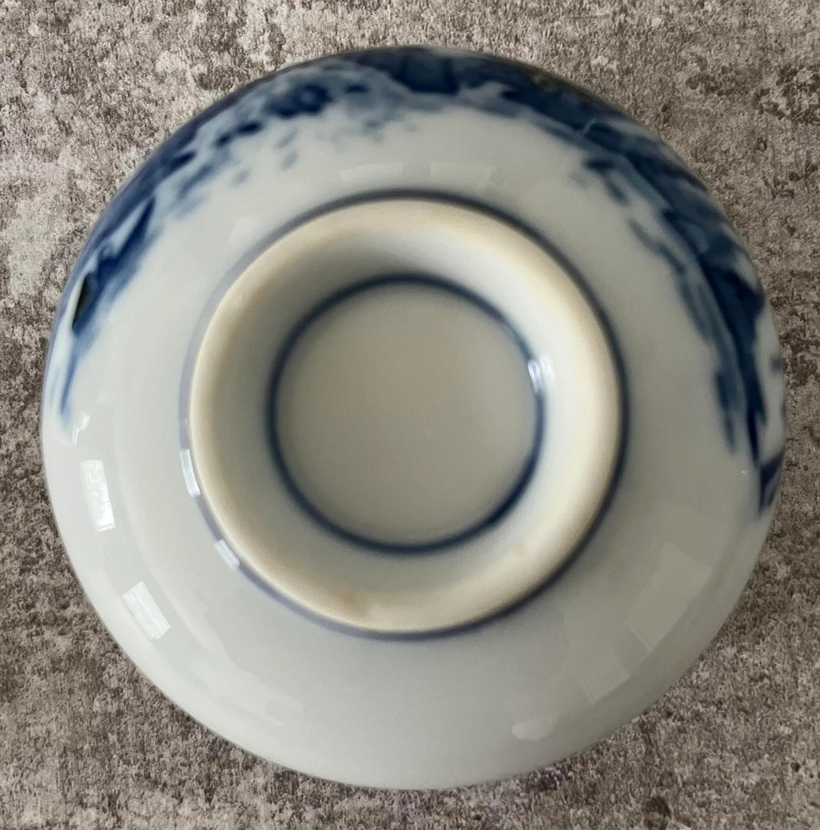 20th Century Hand-Painted Imperial Japanese Tea Cups- a Pair - 5