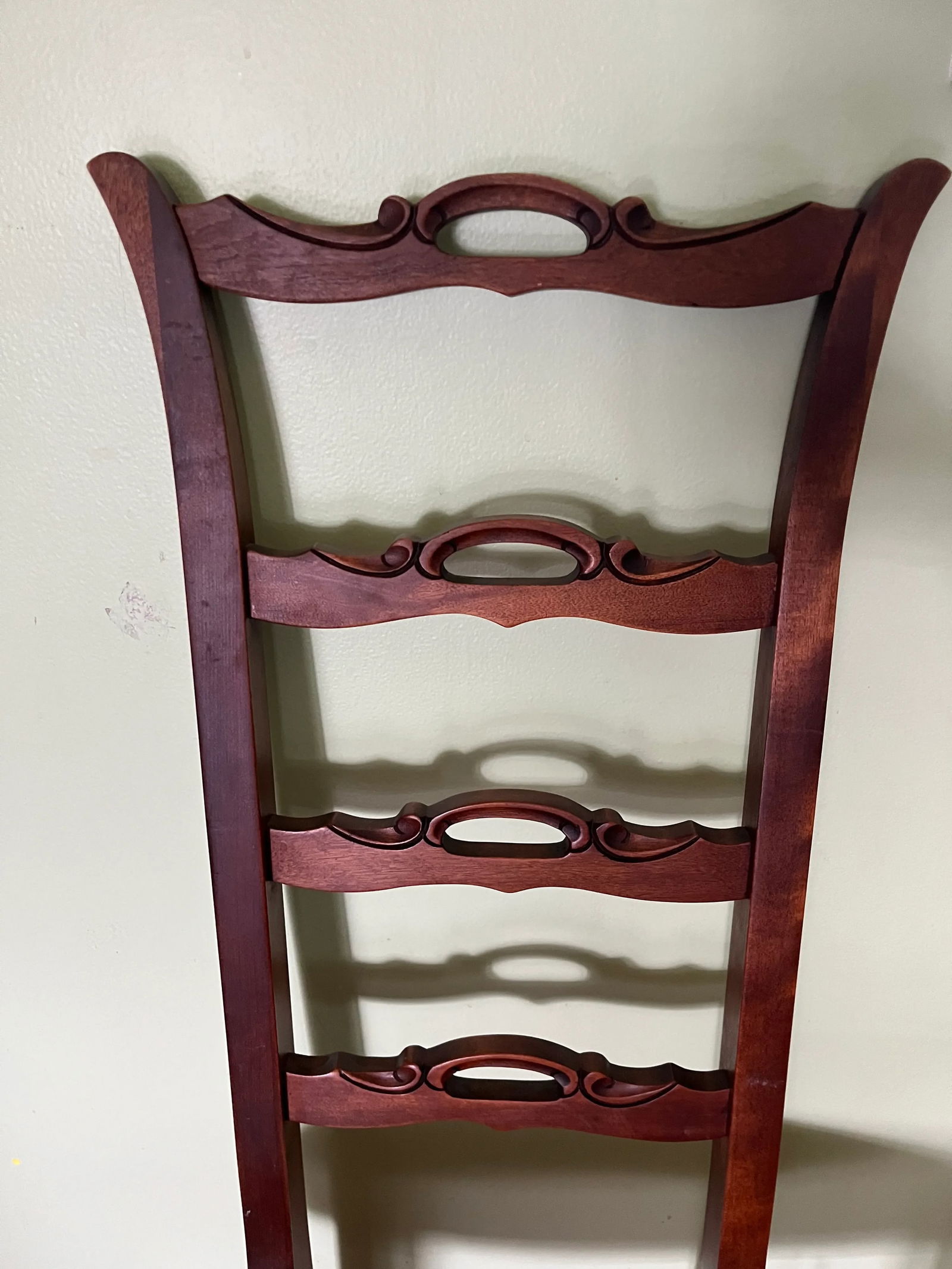 Circa 1800s Victorian Ribbonback Needlepoint Chair - 6