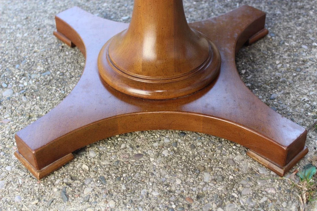 Townsend Manufacturing Co. Dark Travertine End Tables - A Pair - 7