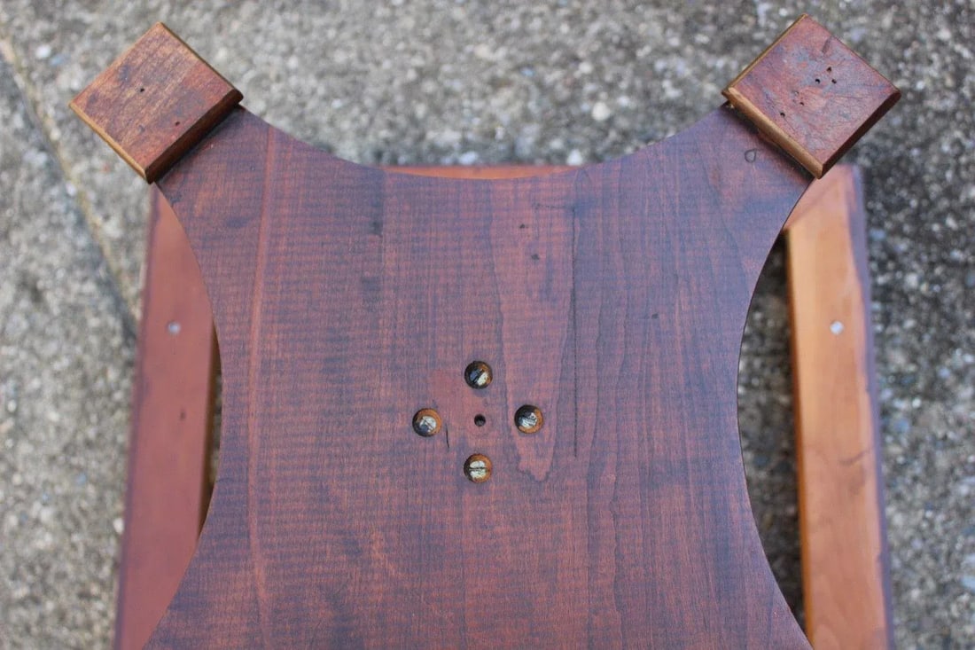 Townsend Manufacturing Co. Dark Travertine End Tables - A Pair - 9