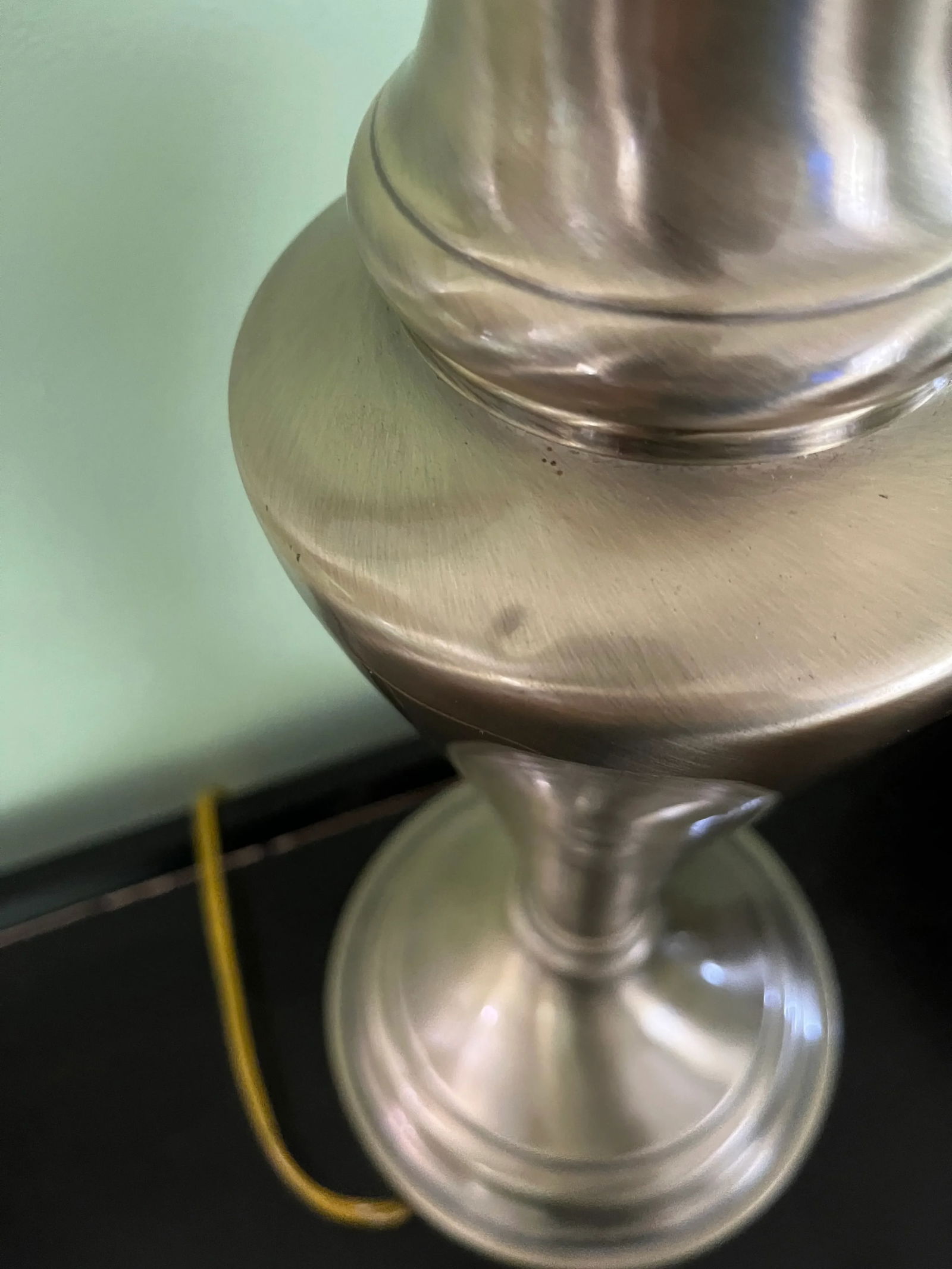 1970s Tall Stiffel Brass Table Lamp - 4