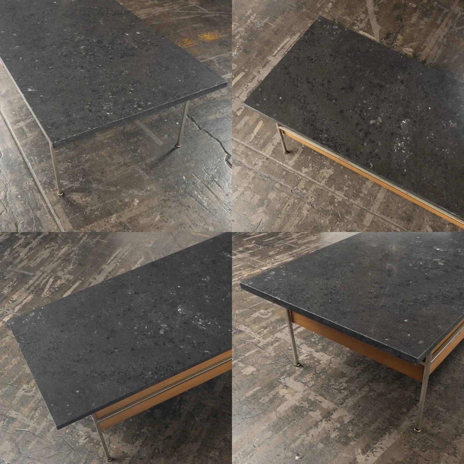 1950s Paul McCobb Black Marble Coffee Table for Calvin - 11