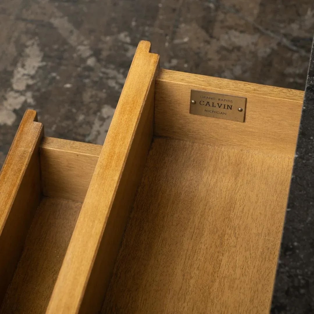 1950s Paul McCobb Black Marble Coffee Table for Calvin - 12