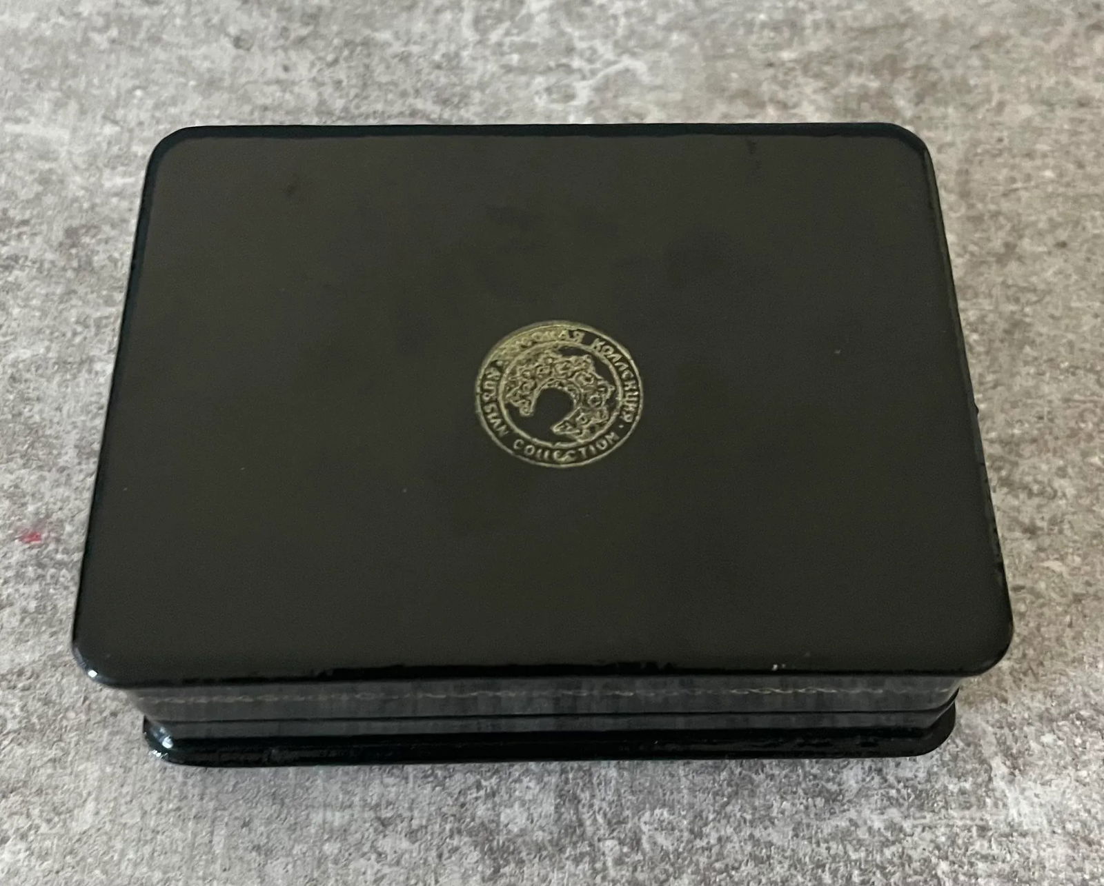 1970s Hand Painted Russian Trinket Box - 6