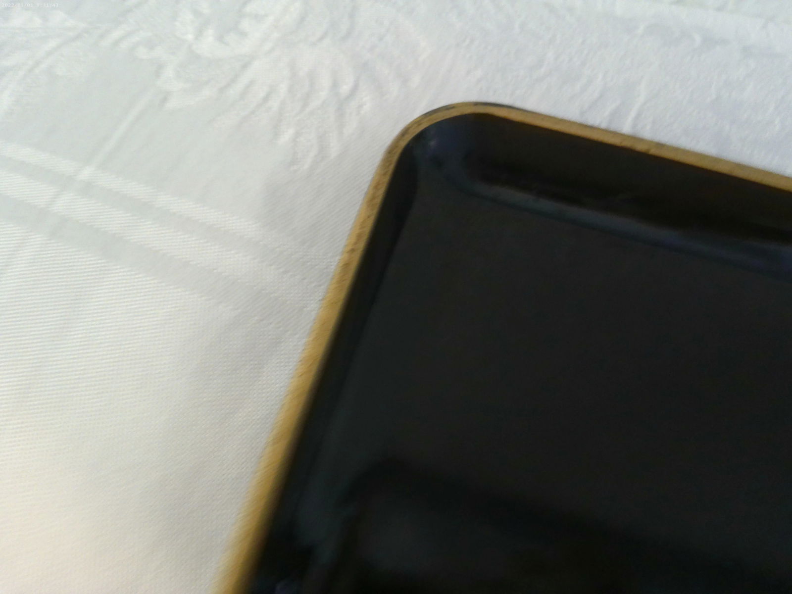 1970s Black Otagiri Sea Life Tray - 3