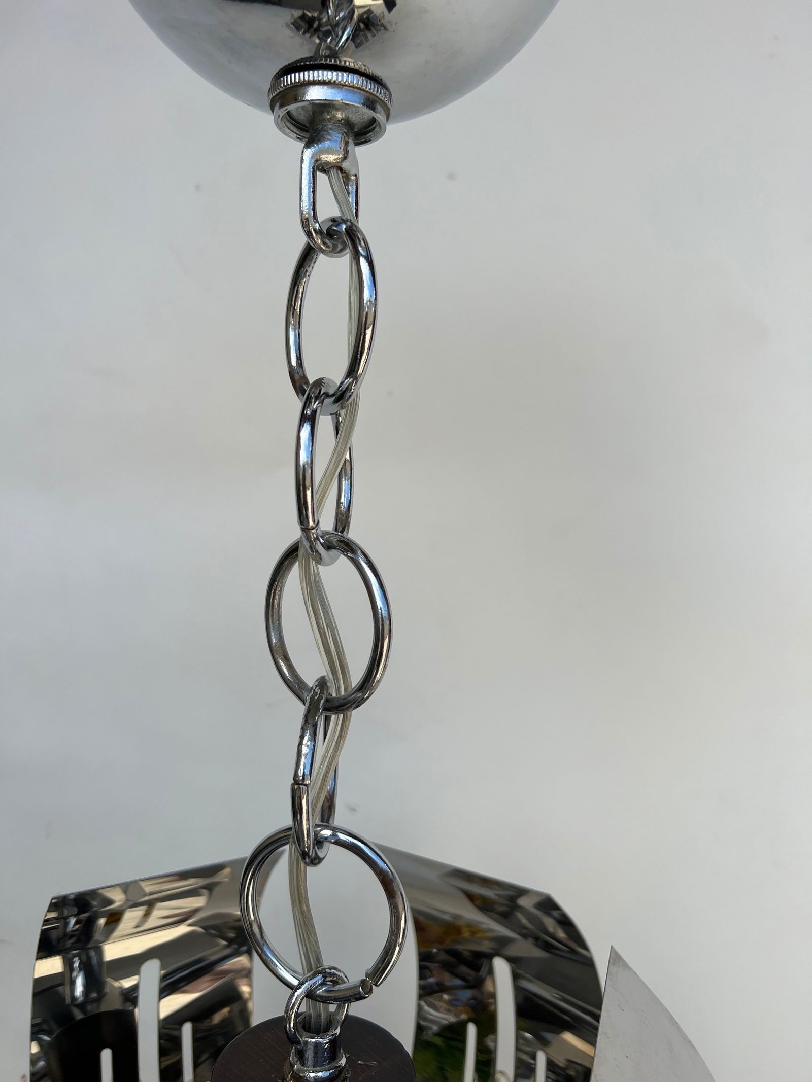 Space Age Chandelier Designed by Carlo Nason for Mazzega, 1970 - 6