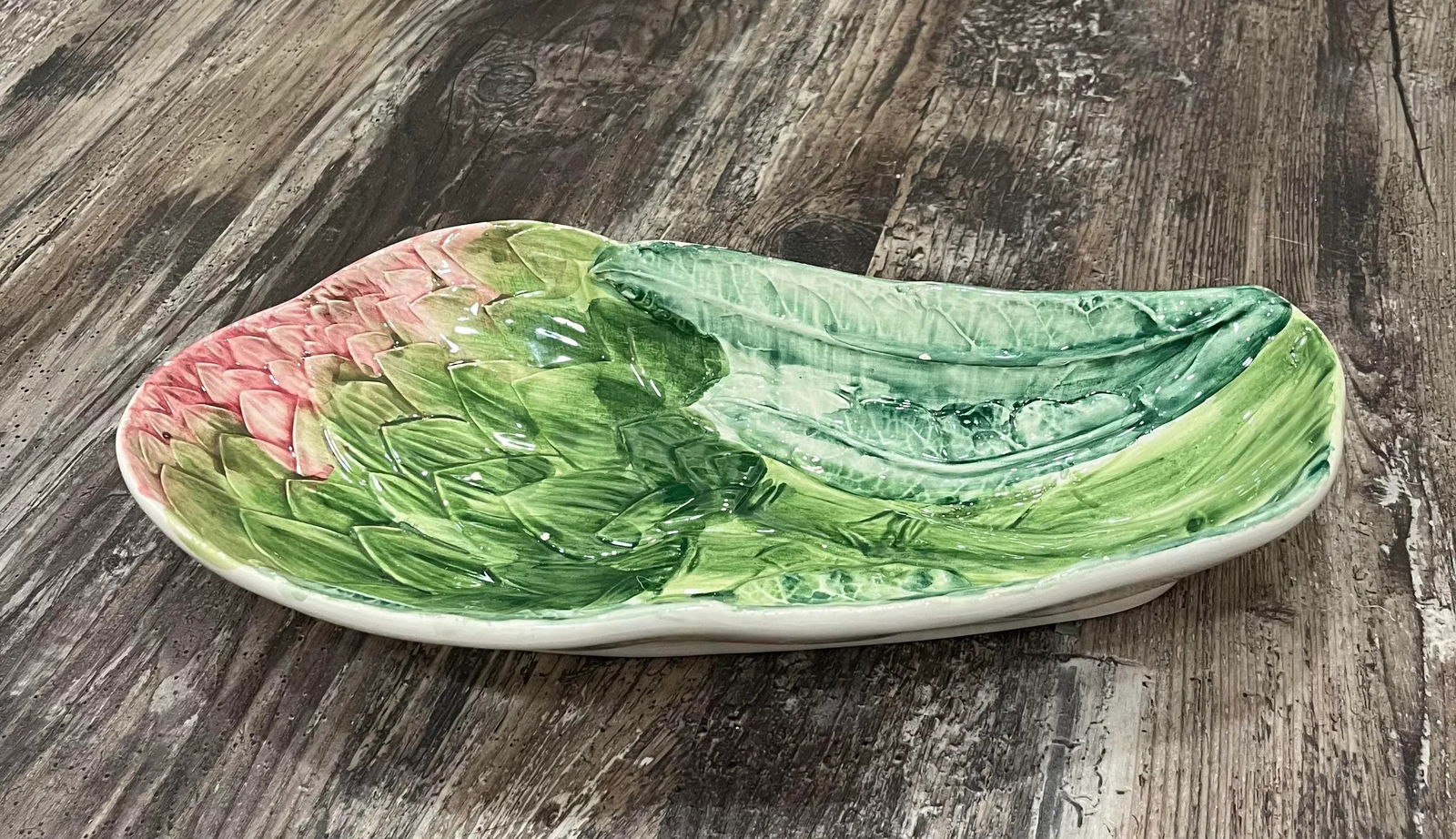 1970s Handpainted Artichoke Dish From Italy - 3