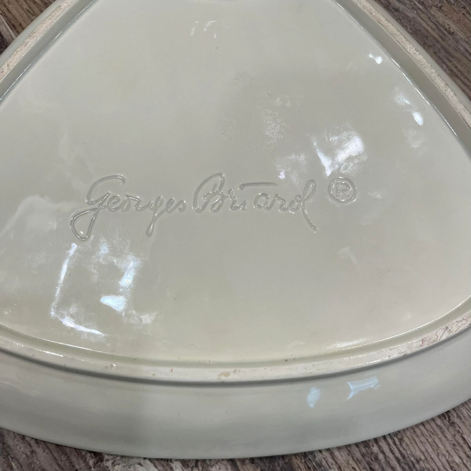 1960s Georges Briard Peach Small Serving Plate - 4