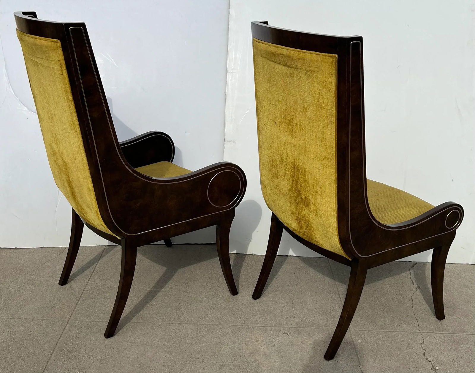 1970s Bernhard Rohne Acid-Etched Brass Dining Set. - 7