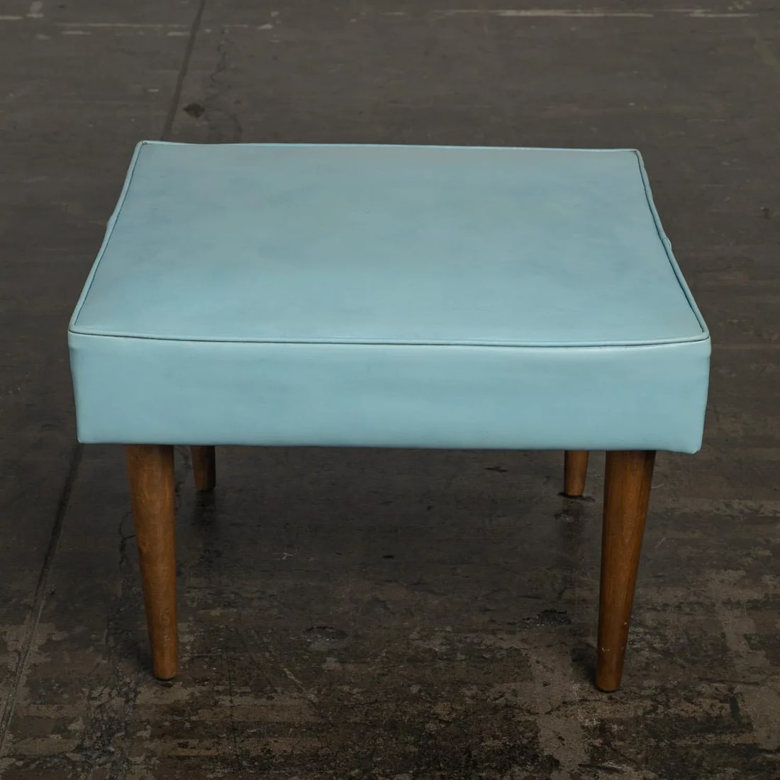 1950s Original Milo Baughman Thayer Coggin Ottoman Stool Signed - 2