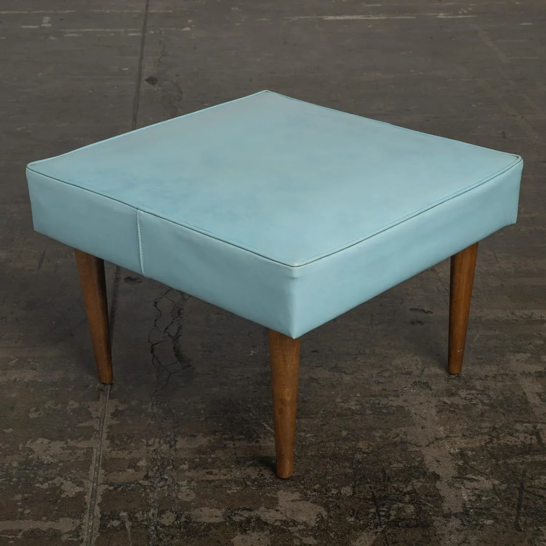 1950s Original Milo Baughman Thayer Coggin Ottoman Stool Signed - 5