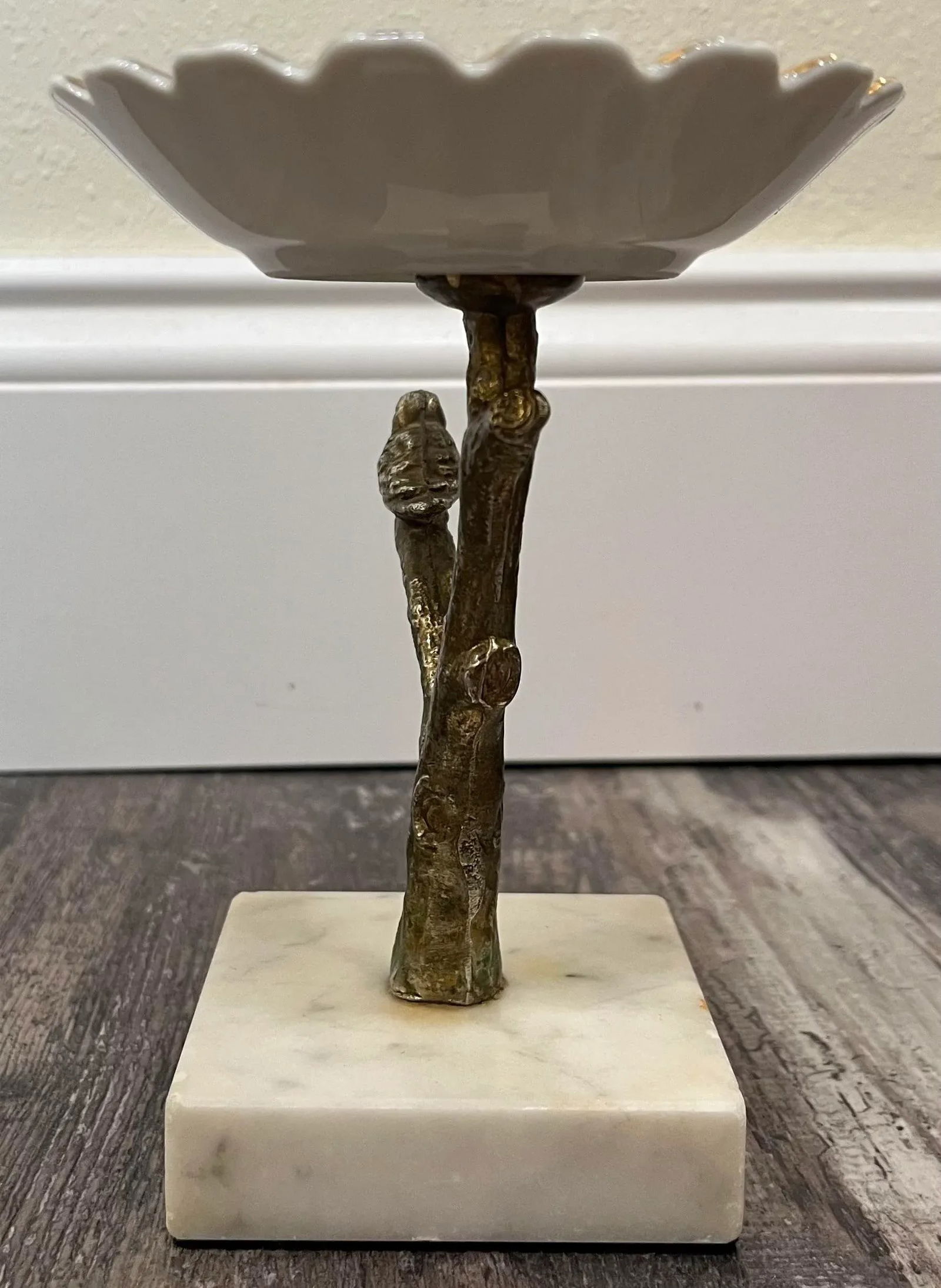 1960s Carrera Marble Bird Trinket Dish - 4