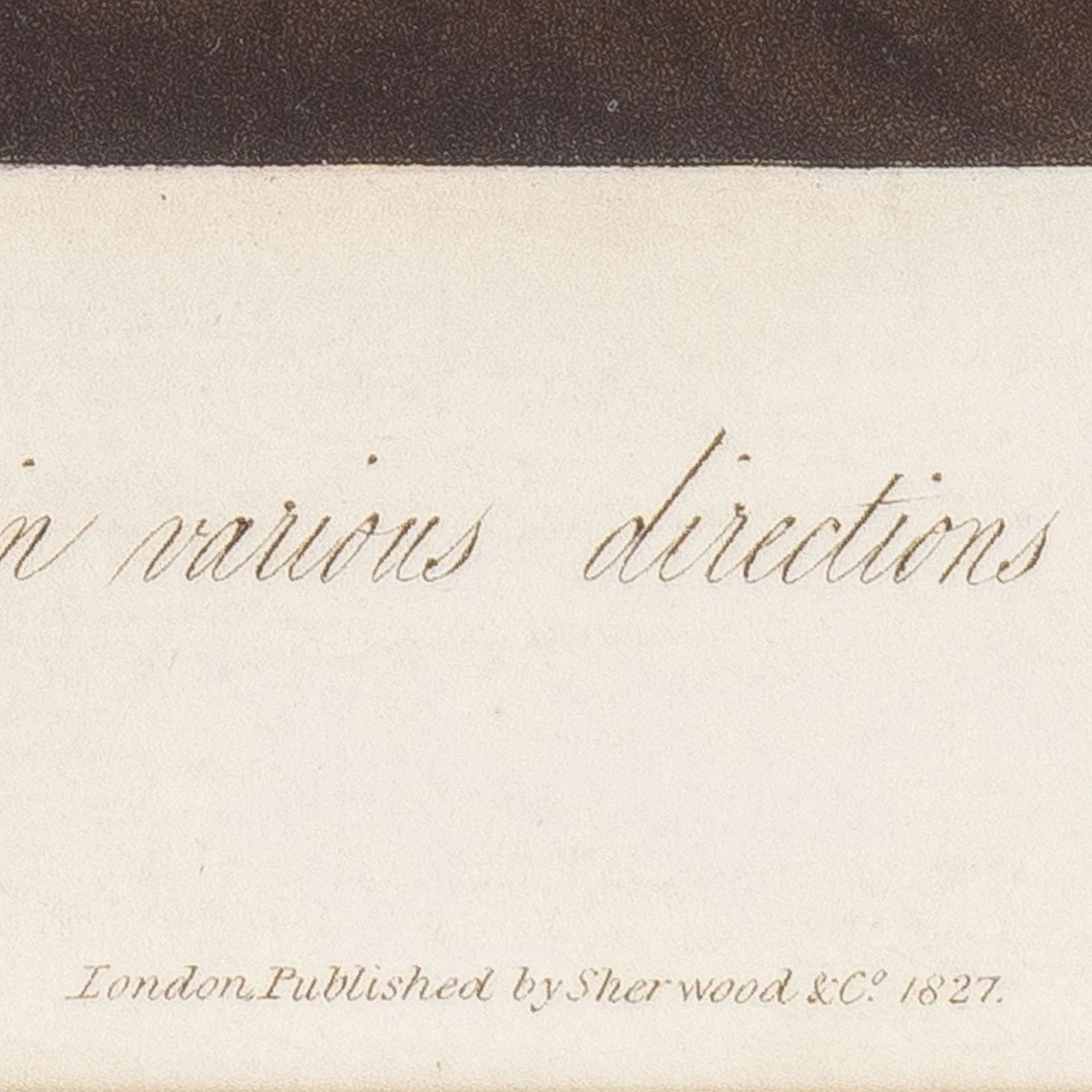 Charvolents Travelling in Various Directions With the Same Wind by S. Colman, 1827 - 4