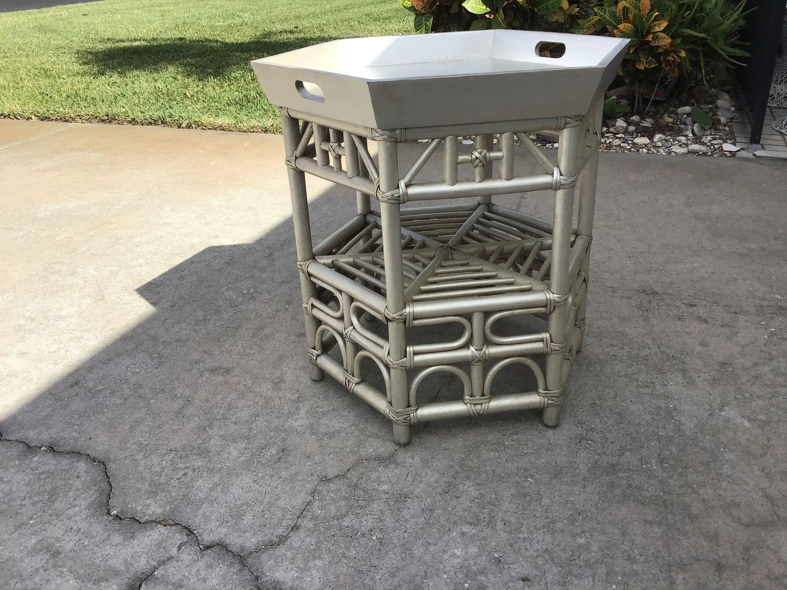1980s Chinoiserie Tray Table - 2