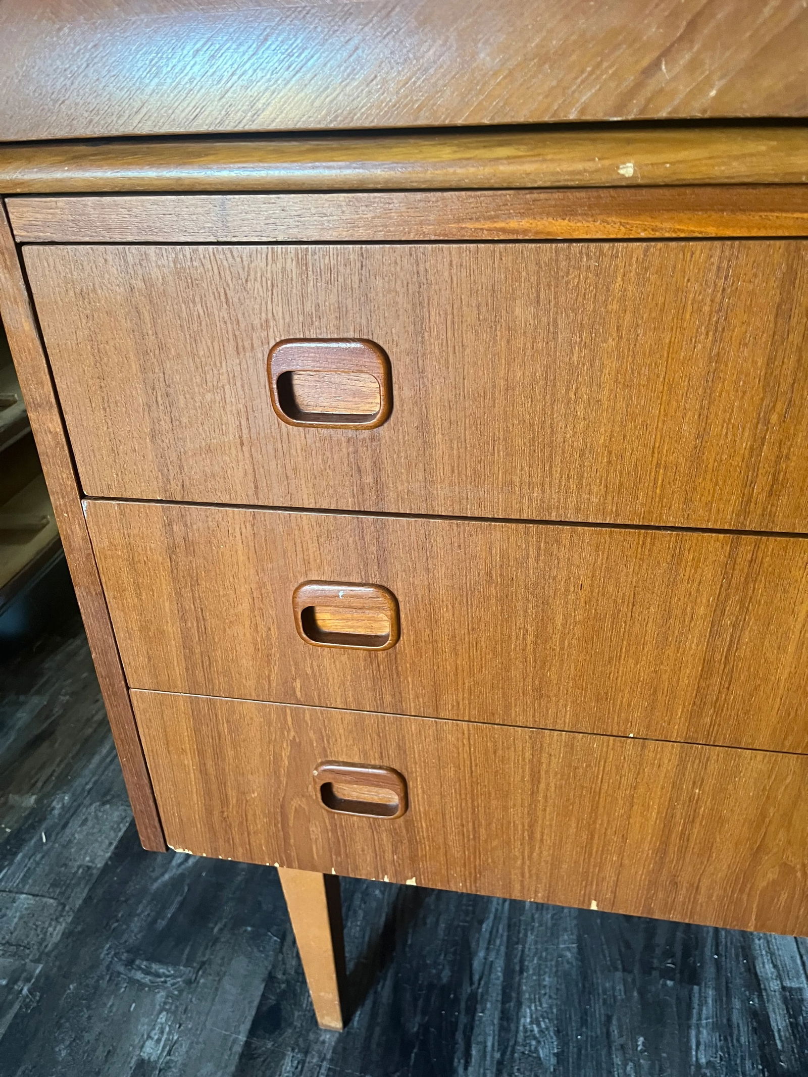 1960s Egon Ostregaard Danish Teak Rolltop Secretary Desk - 3