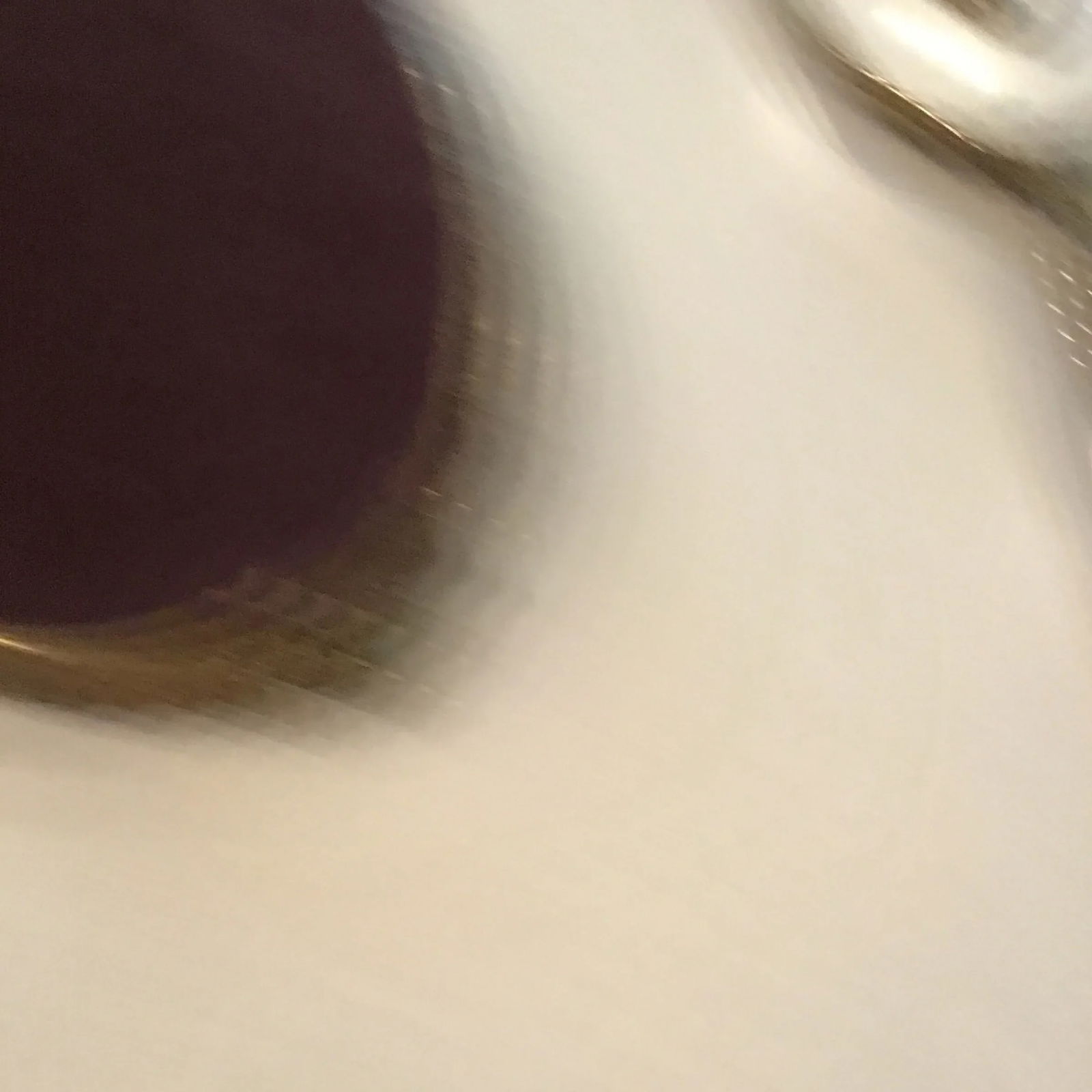 Vintage 1950's Hollywood Regency Gold Tone Rose Vanity Set - 4 Piece Set Oval Mirror Vanity Tray, - 3