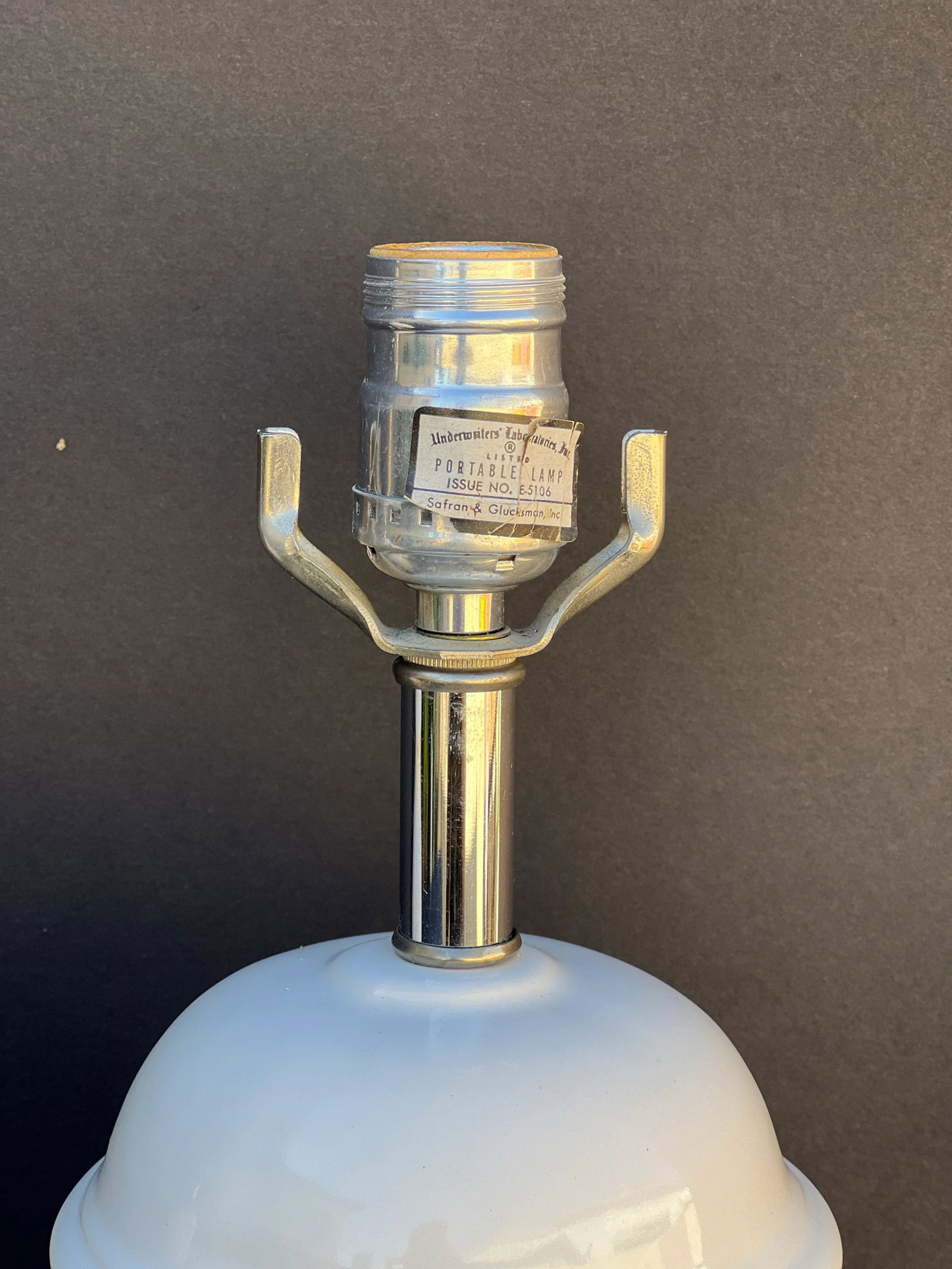 Mid-Century Ceramic Table Lamps, Pair - 4