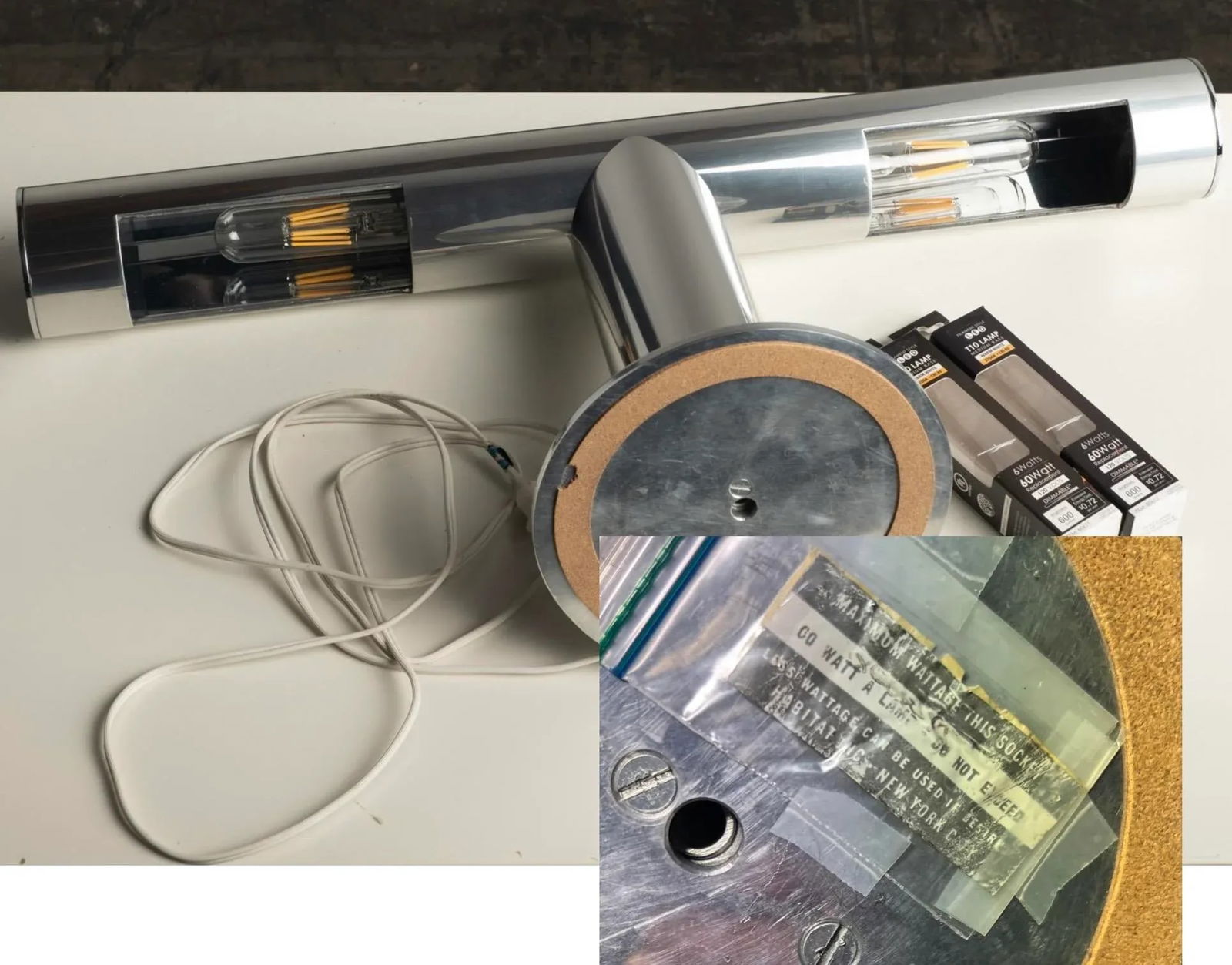 1960s Paul Mayén Habitat T-Form Space Age Desk Lamp - 10