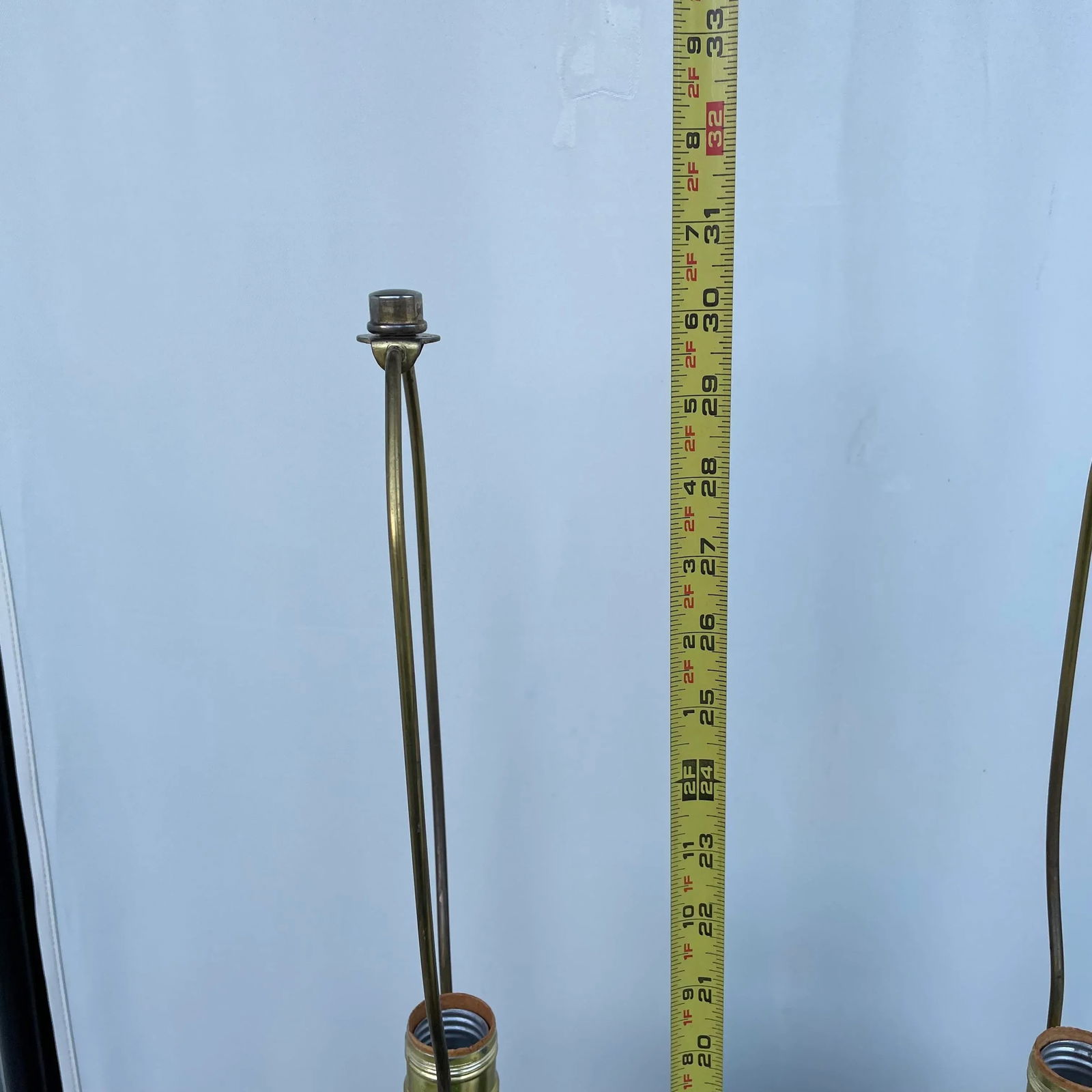 Mid Century Modern Blue and Green Free Form Lamps- a Pair - 4