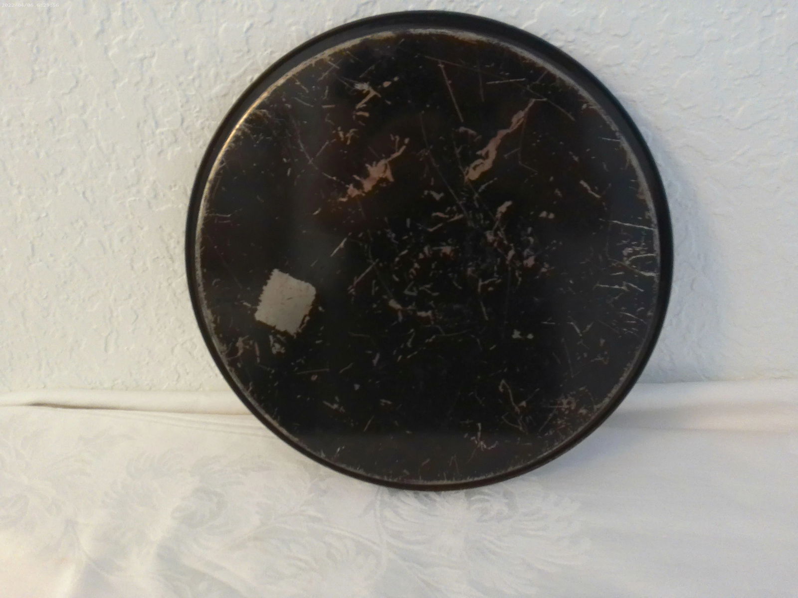 Mid-Century West Virginia Metal Tourist Tray - 4