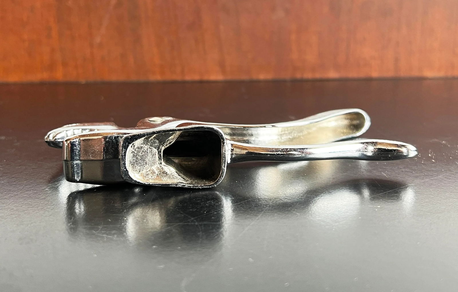 Vintage Chrome Kangaroo Nut Cracker - 7