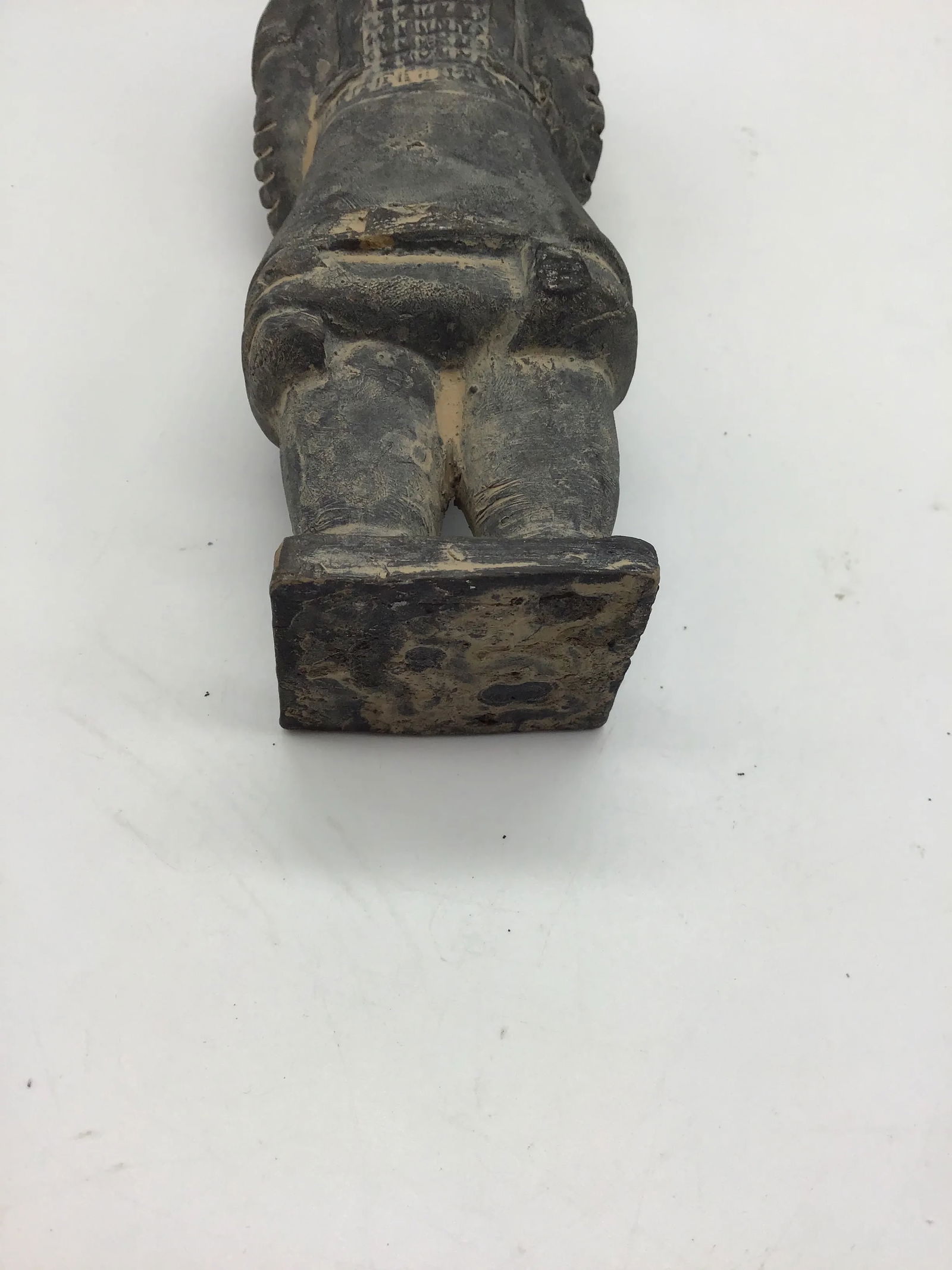 Chinese Mid 20th Century Chinese Terracotta Warrior General Figure (Xian) Statue MCM - 10