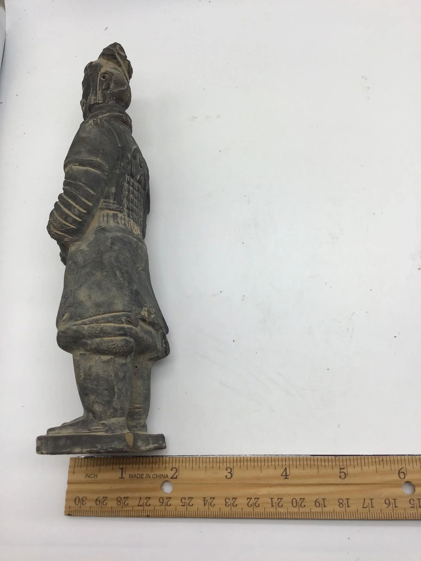 Chinese Mid 20th Century Chinese Terracotta Warrior General Figure (Xian) Statue MCM - 7